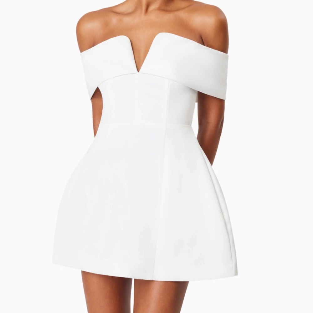 Elliatt Soiree Season Alice Off-The-Shoulder Minidress – Size XS – NWT